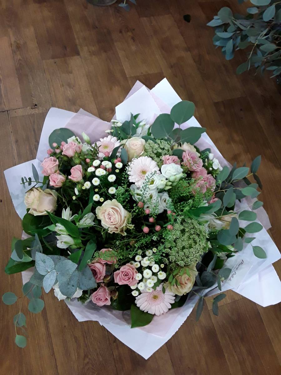 Bouquet bulle d'eau deuil