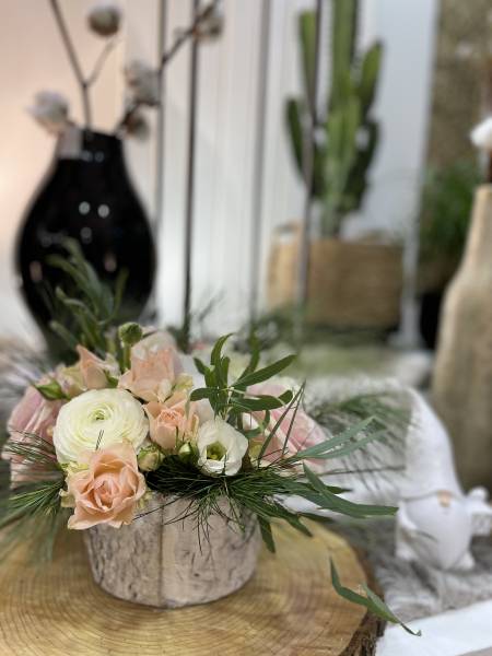 Les fleurs de Marie Pétale pour Noël sur Lyon et alentours