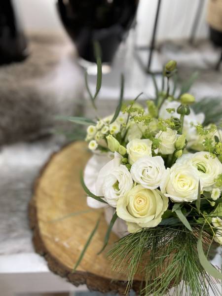 Les fleurs de Marie Pétale pour Noël sur Lyon et alentours