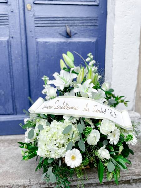 Panier conique deuil