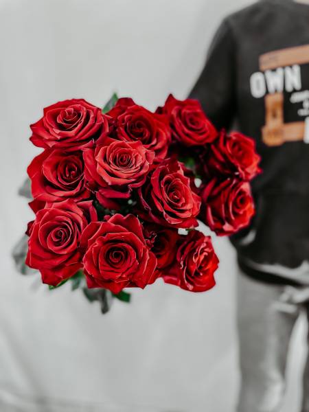 roses rouges Saint Valentin